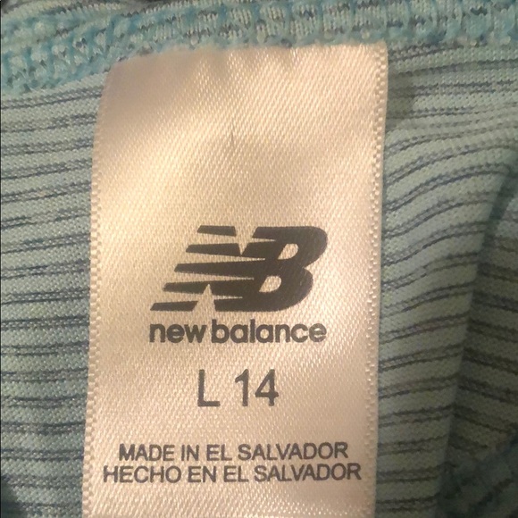 NWT Girl’s New Balance Tank Top Size Large 14 - Picture 5 of 7